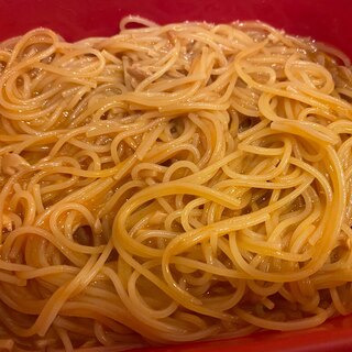 電子レンジで簡単ケチャップパスタ